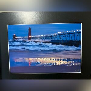 “Grand Haven Lighthouse at Dusk” – Edward Warner Fine Art Photography